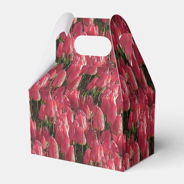 Ballotins Jolie tulipe rose (Verso)