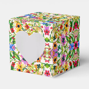 Ballotins Jolies fleurs printanières colorées florales