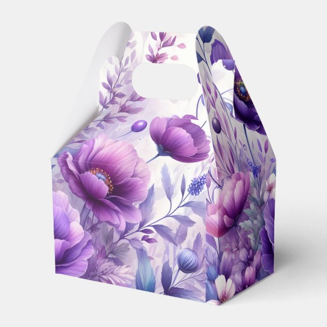 Ballotins Jolies Fleurs Violettes (Verso)