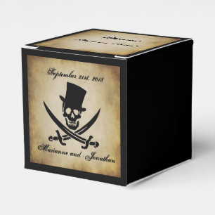 Ballotins Jolly roger Pirate Mariage Faveur Box