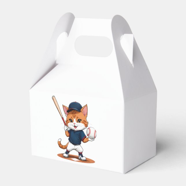 Ballotins Joueur de baseball chat (Verso)
