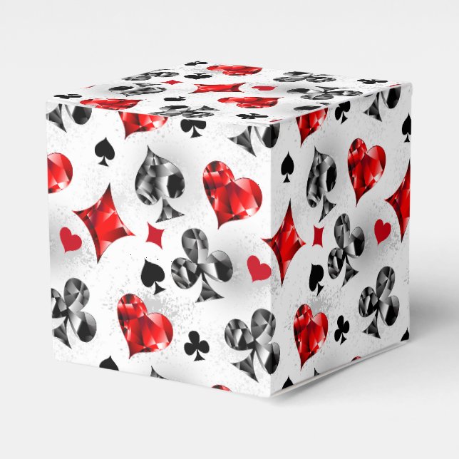 Ballotins Joueur de poker Joueur de cartes de jouer costumes (Verso)