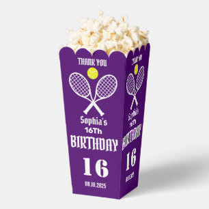 Ballotins Joueuse de tennis, fille d'anniversaire Ballotin