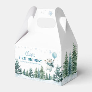 Ballotins Jour d'anniversaire de l'ours polaire d'hiver