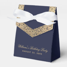 Jour d'anniversaire Marine Bleu Rose Classy