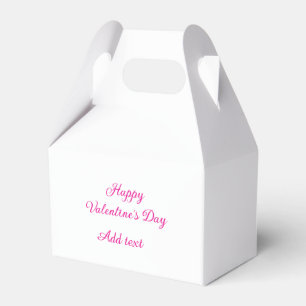 Ballotins Joyeuse Saint-Valentin texte rose nom message