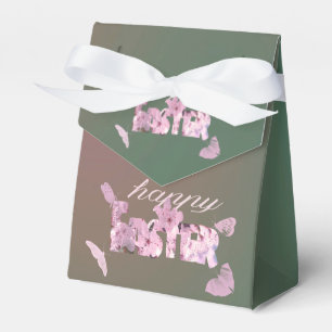 Ballotins Joyeuses Fleurs De Pâques Et Papillons