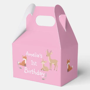 Ballotins Joyeux Anniversaire aux Mignons Amis de la Forêt