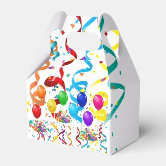 Ballotins Joyeux anniversaire Gable Ballotin (Verso)