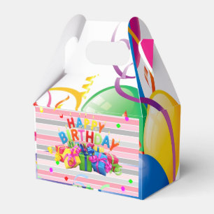Ballotins Joyeux anniversaire Gable Ballotin
