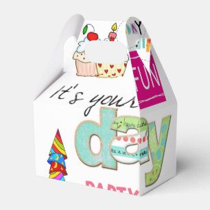 Ballotins Joyeux anniversaire Gable Ballotin FUN Cupcake