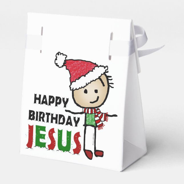 Ballotins Joyeux anniversaire Jésus (Arrière)