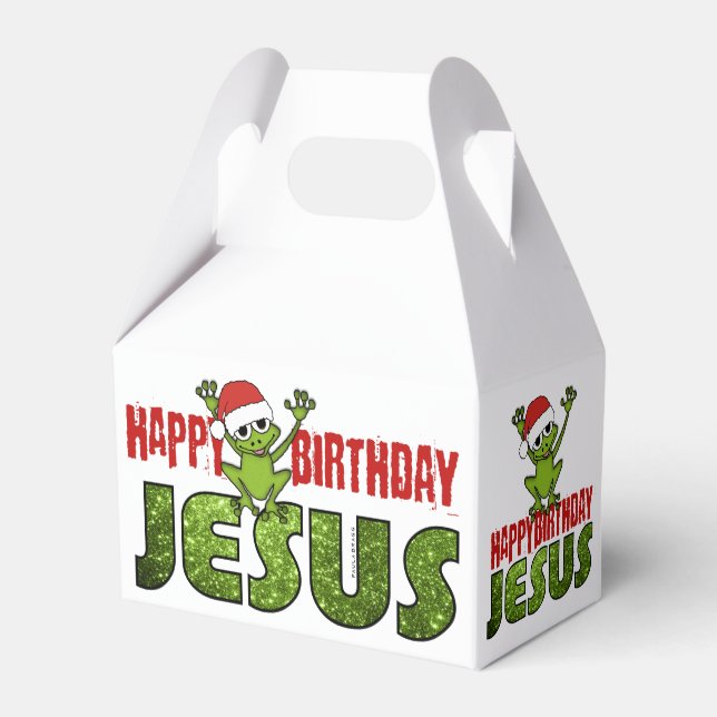 Ballotins Joyeux anniversaire Jésus (Arrière)