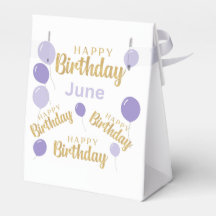 Joyeux anniversaire Juin anniversaires Ballotin