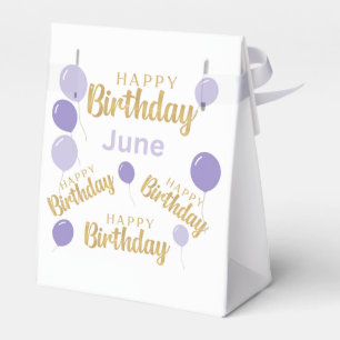 Ballotins Joyeux anniversaire Juin anniversaires Ballotin