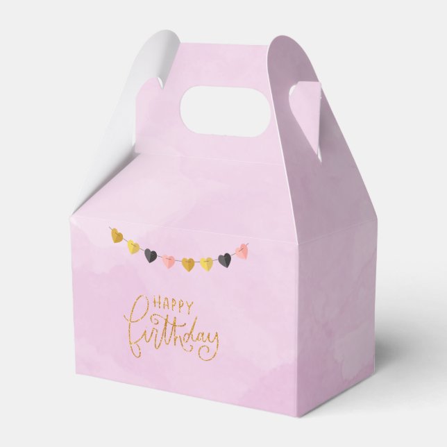 Ballotins Joyeux anniversaire pour elle (Verso)
