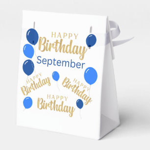 Ballotins Joyeux anniversaire Septembre anniversaires Ballot