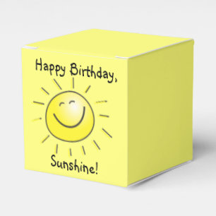 Ballotins Joyeux anniversaire, soleil !