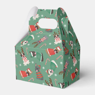 Ballotins Joyeux Buldogs français de Noël