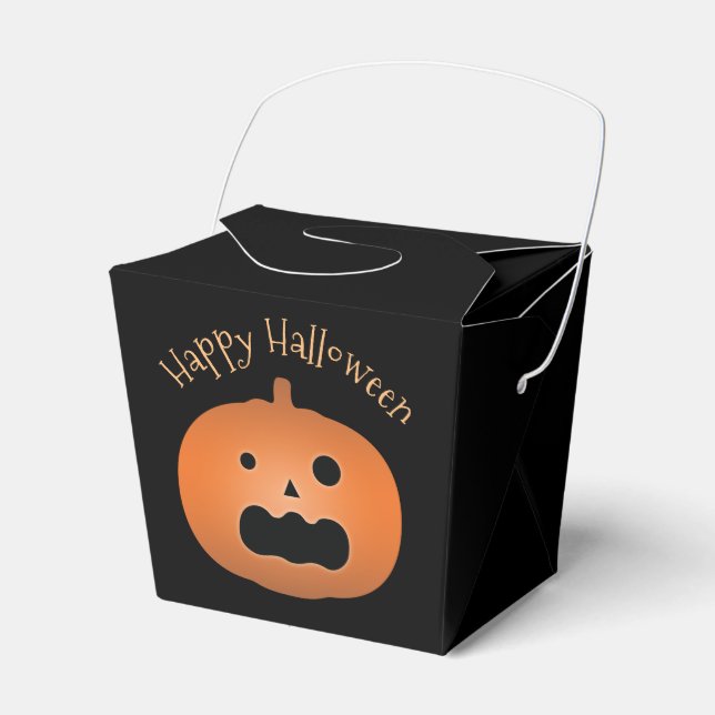 Ballotins Joyeux Halloween Haunted Jack-o'-lantern Citrouill (Verso)
