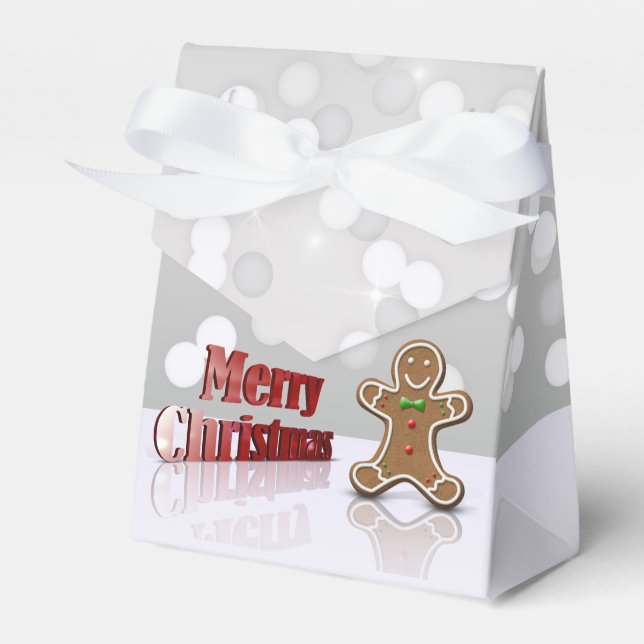 Ballotins Joyeux homme en pain d'épice de Noël (Verso)