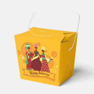 Ballotins Joyeux Kwanzaa 3 Dames Jaunes