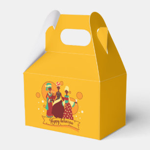 Ballotins Joyeux Kwanzaa 3 Dames Jaunes