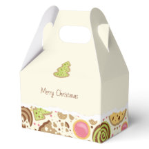 Joyeux Noël Boîte à cookies personnalisés