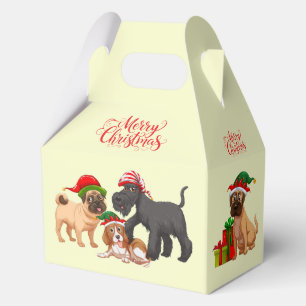 Ballotins Joyeux Noël Chiens Cadeau Favori