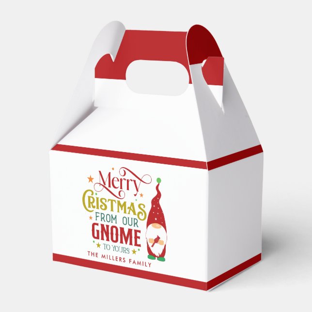 Ballotins Joyeux Noël De Notre Gnome À Votre (Verso)