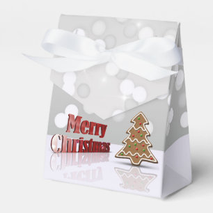 Ballotins Joyeux sapin de pain d'épice de Noël