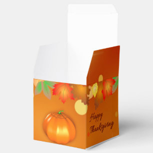 Ballotins Joyeux Thanksgiving Feuilles d'automne colorées