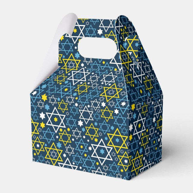 Ballotins Judaïque - Ballotin - Etoiles juives - Dons Bleus (Verso)