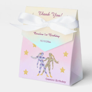 Ballotins Jumeaux Célestes Aquarelle   1er Anniversaire