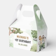 Jungle Safari Party Animaux 1er anniversaire