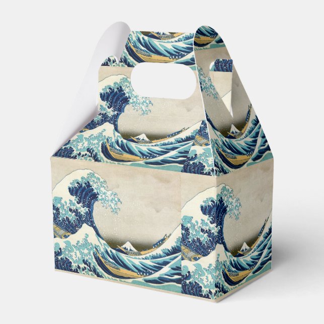 Ballotins Katsushika Hokusai - La Grande vague au large de K (Verso)