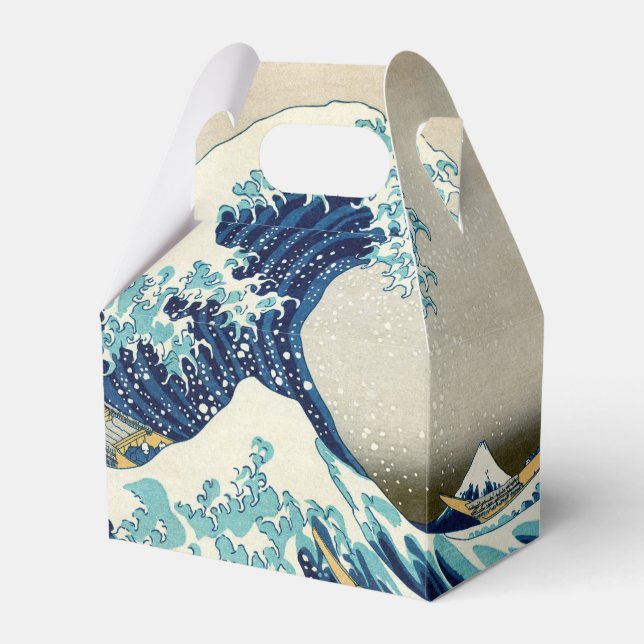 Ballotins Katsushika Hokusai - La Grande vague au large de K (Verso)