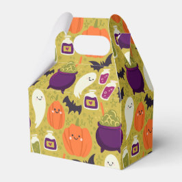 Ballotins Kawaii Halloween boîte de traitement avec poignée