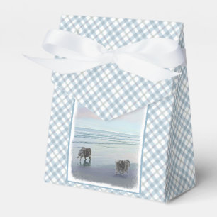 Ballotins Keeshonds at the Seashore Peinture Dog Art