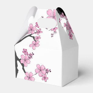 Ballotins Kimono japonais Sakura noir et blanc