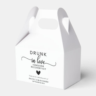 Ballotins Kit de désintoxication de mariage « Ivre d'amour »