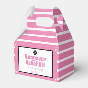 Ballotins Kit de secours Chic Pink et Black Hangover