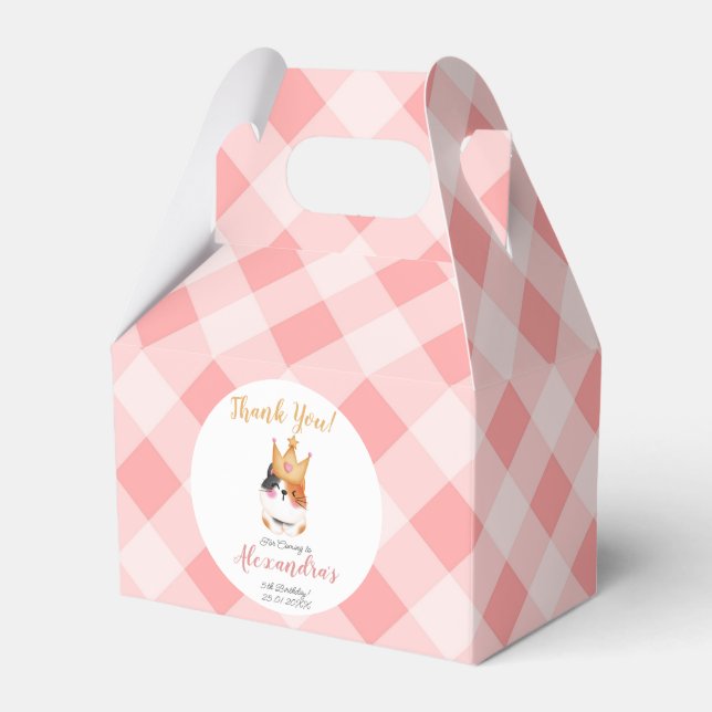 Ballotins Kitten Meow Couronne rose Fille Kitty Chat Anniver (Verso)