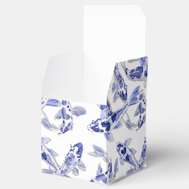 Ballotins Koi bleu et blanc (Ouvert)