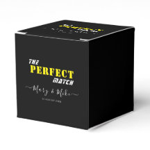 La boîte de faveur classique 2x2x2 de The PERFECT