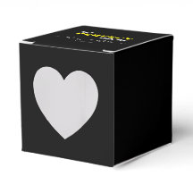La Boîte de Faveur Parfaite Cœur 2x2x2