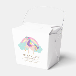 Ballotins La Cute d'anniversaire magique de l'Unicorne arc-e