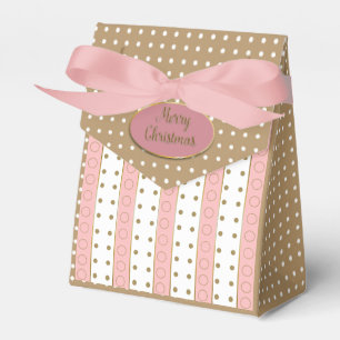 Ballotins La faveur de tente, Noël, rougissent rose,