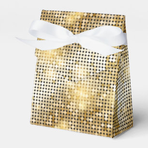 Ballotins La paillette d'or de scintillement lumineuse