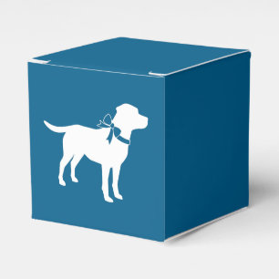 Ballotins Labrador Chien Baby shower Blue Boy Lab